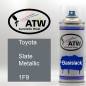 Preview: Toyota, Slate Metallic, 1F9: 400ml Sprühdose, von ATW Autoteile West.